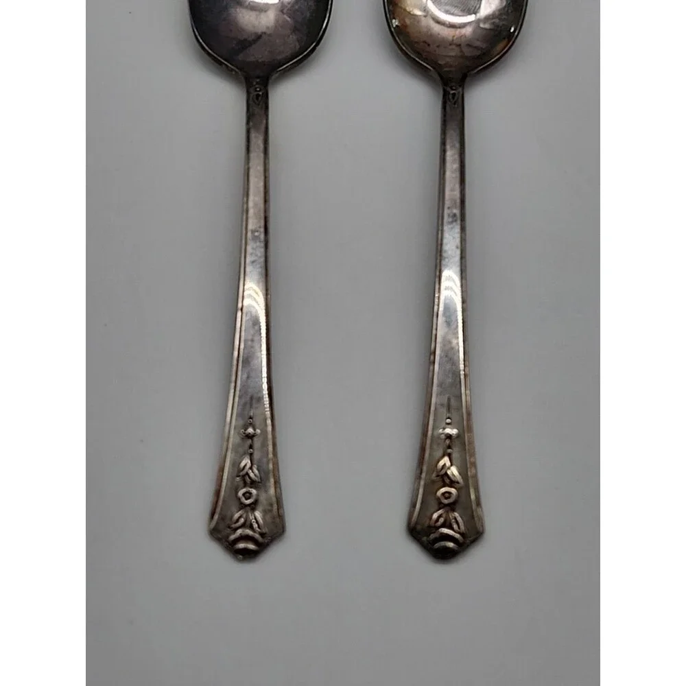 HOLMES & EDWARDS INLAID (IS) SPRING GARDEN ROUND Tea Spoons Replacement